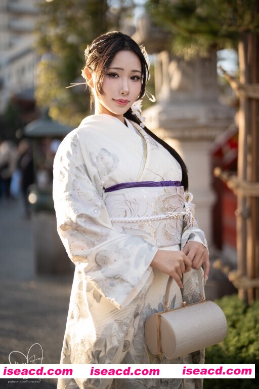 图片[1]-【cosplay】[雨波]2024年1月 銀鈿和服 Silver Kimono 46P【250M】-嘤嘤怪之家