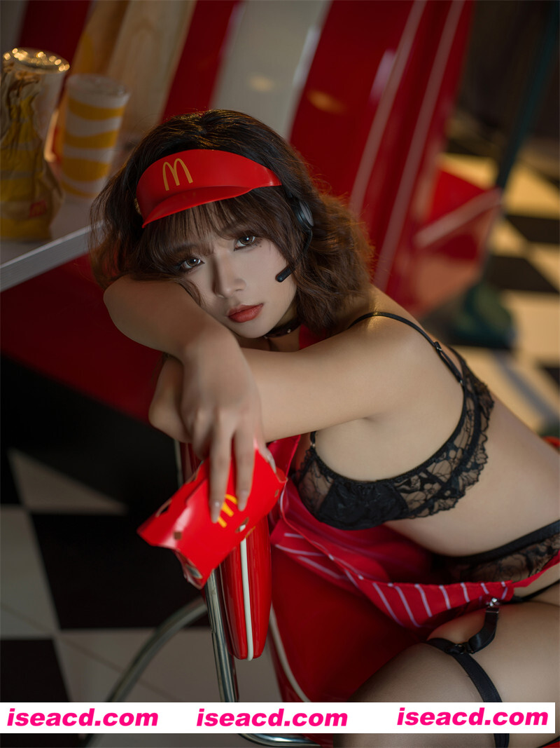 图片[1]-【cosplay】[yuuhui玉汇] 麦当劳的女服务员 [149P]【1G】-嘤嘤怪之家
