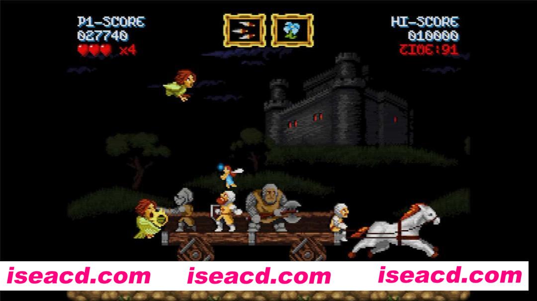 图片[2]-【横版ACT/中文/街机怀旧】被诅咒的卡斯蒂利亚/Maldita Castilla EX 官方中文硬盘版【200M】-嘤嘤怪之家