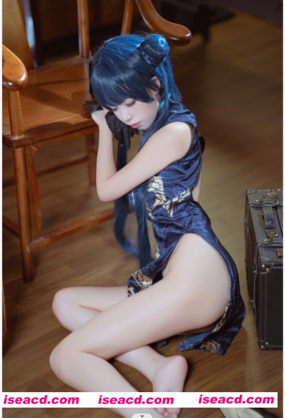 图片[1]-【cosplay】[ 三無人型 ] 碧蓝档案 妃咲旗袍[42P]【400M】-嘤嘤怪之家