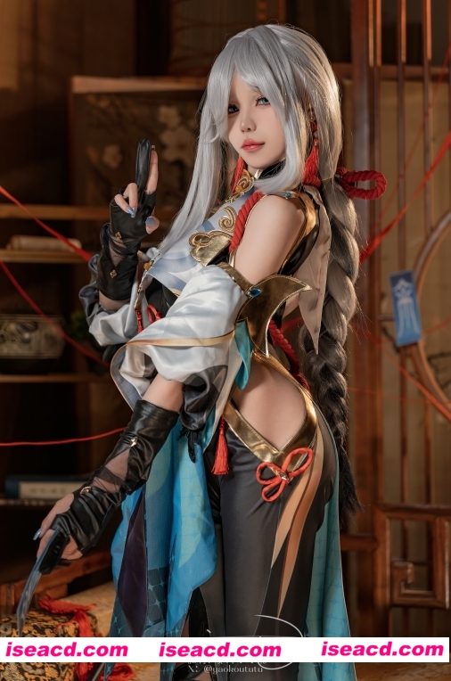 图片[1]-【cosplay/带视频】咬人小小兔（咬一口兔娘）- 4月作品『申鹤-明枪』&小剧场 [74P 1V]【1.3G】-嘤嘤怪之家
