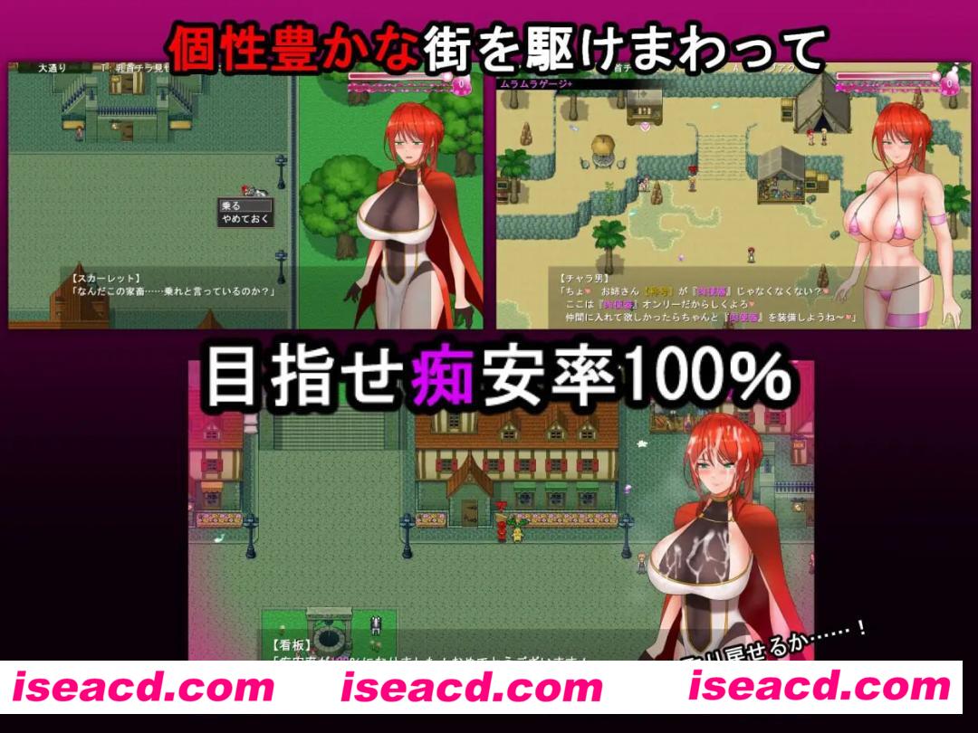 【RPG/AI汉化/MTool】绯红骑士斯卡蕾特～追寻传说之药草～v1.00【PC/1.6G】