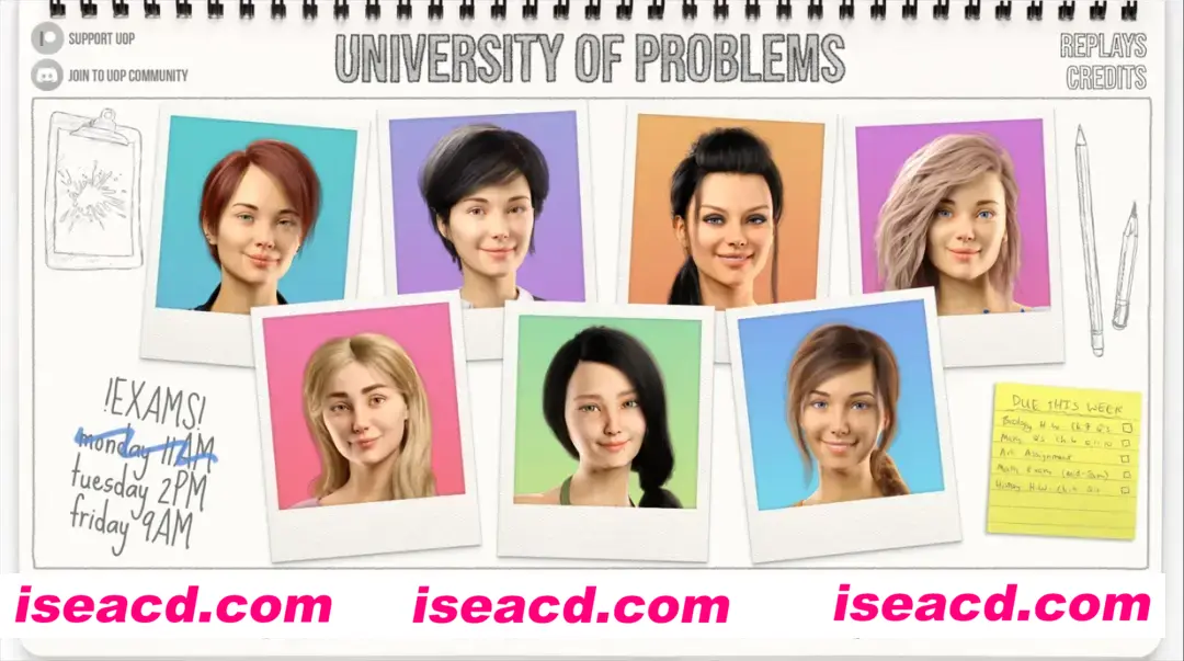 图片[1]-【SLG大作/汉化/动态】问题大学 学院情缘 University of Problems v1.6.5 AI汉化内嵌版【12.3G】-嘤嘤怪之家