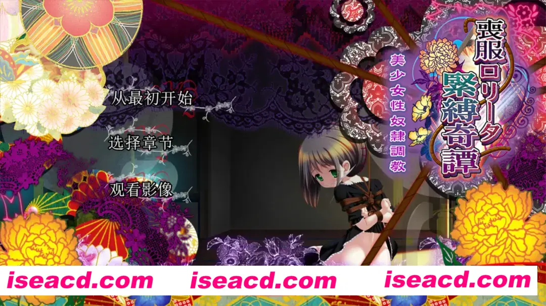 图片[1]-【日系ADV/精翻/动态】丧服少女紧缚奇谭 喪服ロリータ緊縛奇譚 美少女杏奴○調教 精翻汉化+全CG【2.13G】-嘤嘤怪之家
