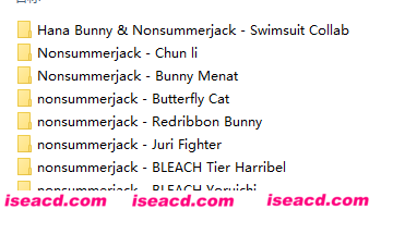 图片[3]-【COSPLAY/合集/带视频】黑皮美人 nonsummerjack 8套资源合集 【1.7G】-嘤嘤怪之家