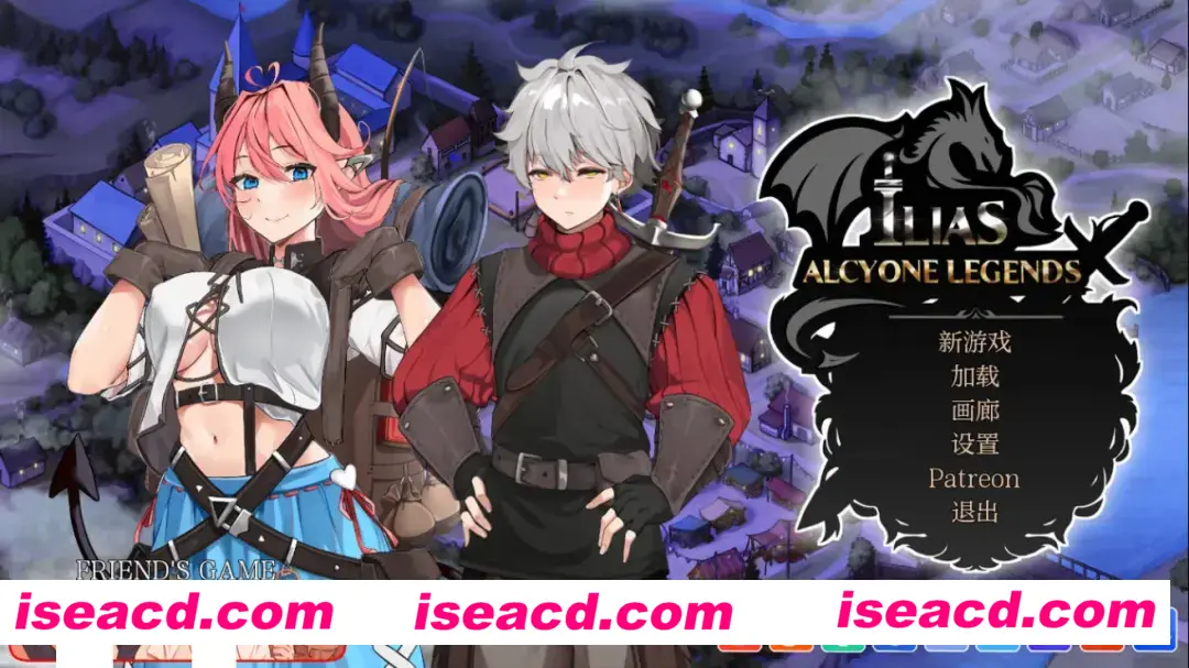 图片[1]-【SLG精品/汉化/动态】伊利亚斯：阿尔西奥妮传说 Ilias Alcyone Legends Ver0.7.7 汉化版【1.69G】-嘤嘤怪之家