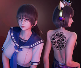 AI.少女 v1.23 汉化完美版整合大量MOD合集+新增网红人物卡+全部DLC