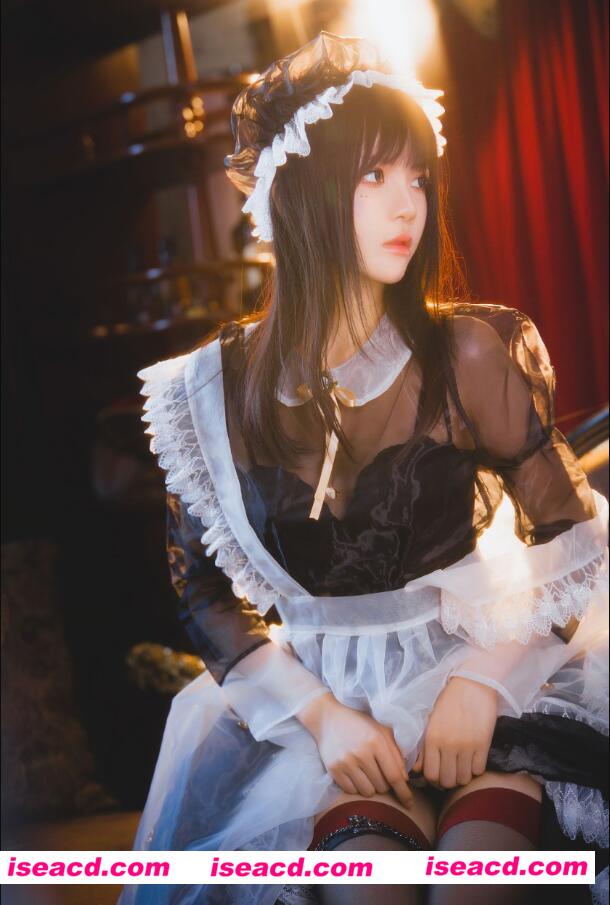 图片[1]-【cosplay/带视频】[桜桃喵］透明女仆  [46p 2v]【500M】-嘤嘤怪之家