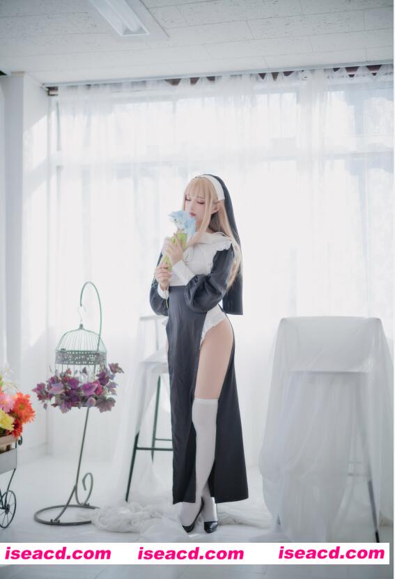 图片[1]-【cosplay】shika 小鹿鹿 – 修女修女为什么不好好穿衣服 16P 【100M】-嘤嘤怪之家
