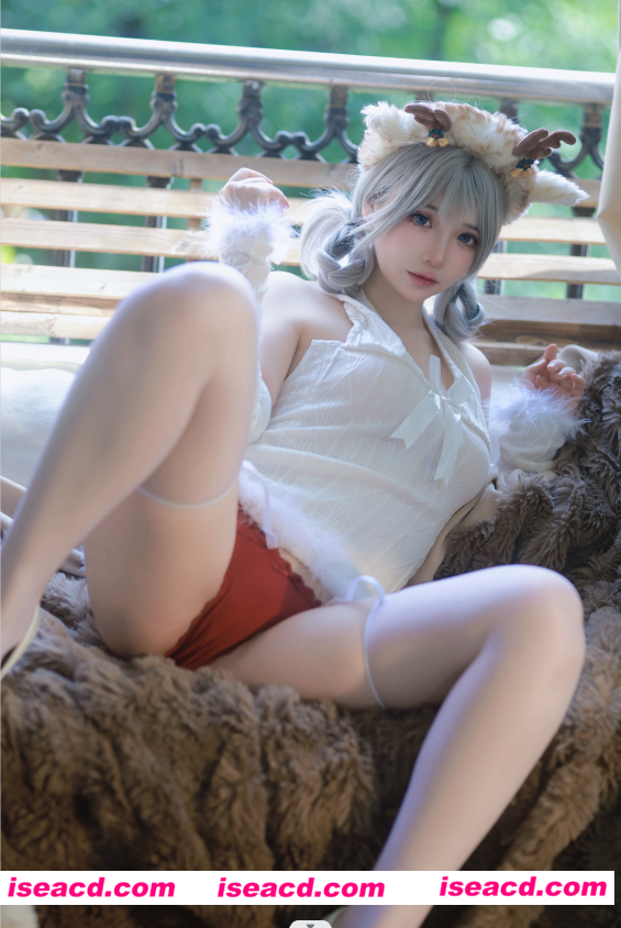 图片[1]-【cosplay/带视频】疯猫ss-圣诞特典&白色毛衣 [98P+1V]【800M】-嘤嘤怪之家