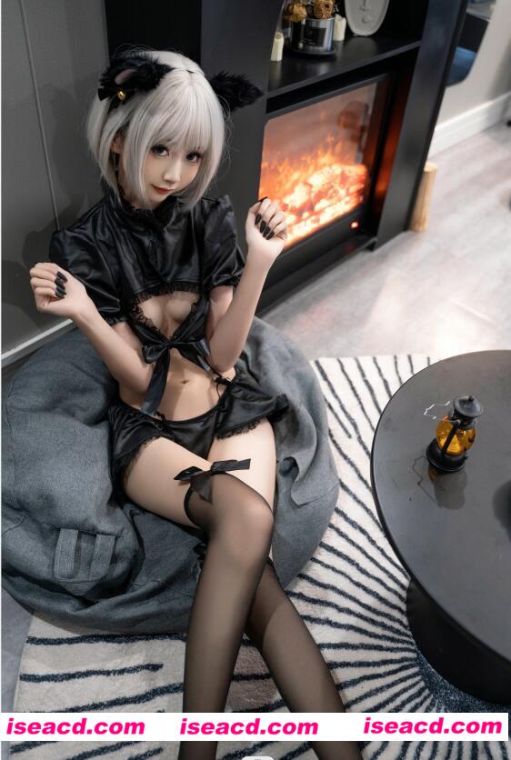 图片[1]-【cosplay/带视频】金鱼kinngyo – 迷路的黑猫 [76P 2V]【2.5G】-嘤嘤怪之家
