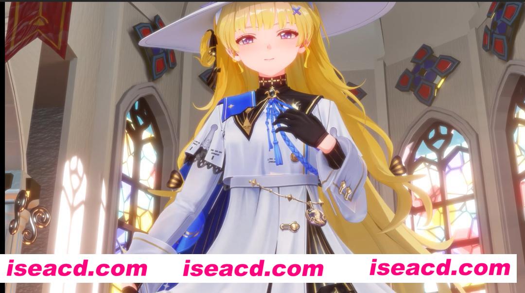 图片[1]-【MMD/步兵/4K】煌めく星 作品：鸣潮菲比 被玷污的圣堂修女 【500M/CV】-嘤嘤怪之家