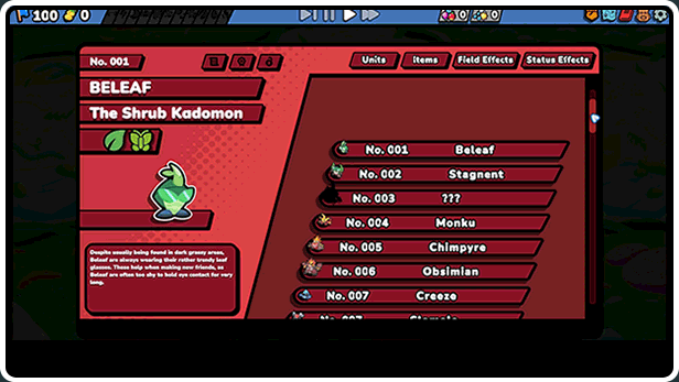 图片[2]-【自走棋SLG/中文/2D】卡多梦:超能自走棋/Kādomon: Hyper Auto Battlers V1.01 官方中文版【3.2G/更新】-嘤嘤怪之家