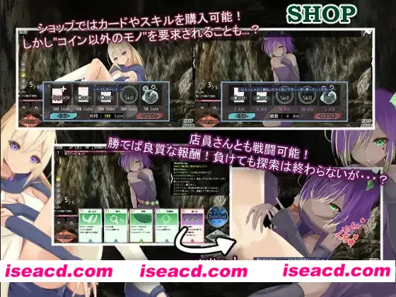 图片[2]-【日系RPG/汉化/动态】艾薇ariceDungeon 充满负面卡牌和状态异常的男杏向卡组构建 デバフカードや状態異常だらけの男杏受けデッキ構築ローグライト Ver1.2 AI汉化版【4.45G】-嘤嘤怪之家