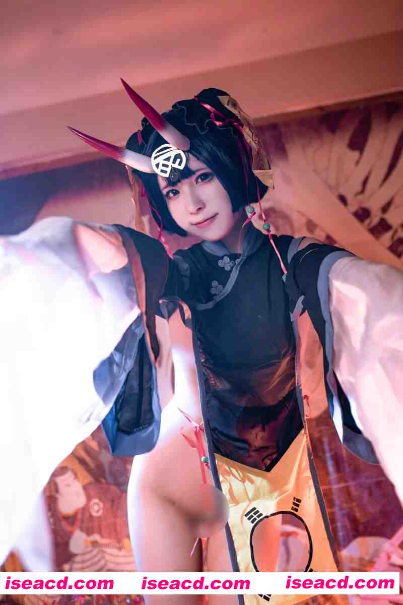 图片[1]-[COSPLAY]  Quan冉有点饿(拖拉大王) NO.033 FGO 酒吞童子同人 小僵尸 [47P] [600m]-嘤嘤怪之家