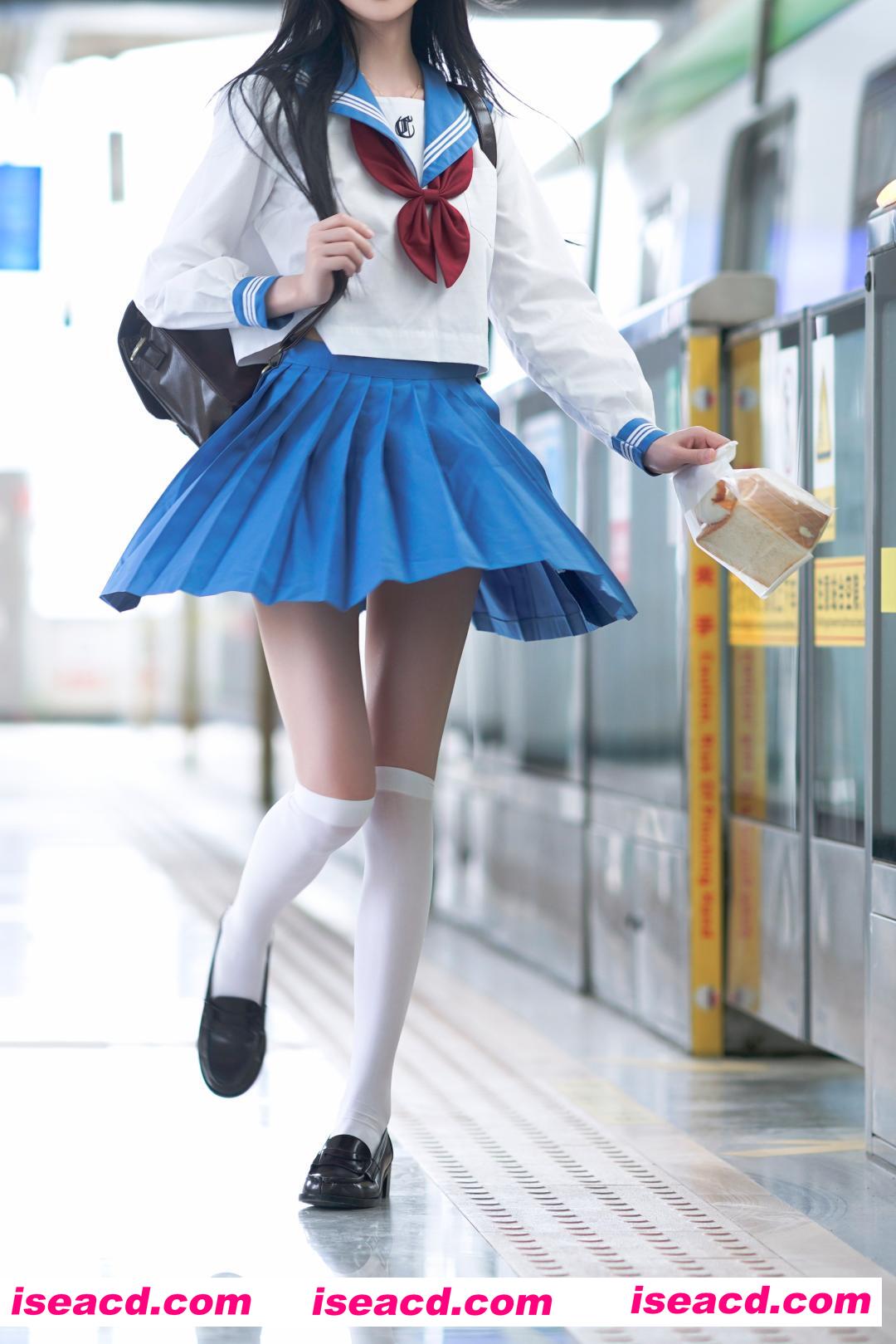 图片[1]-[COSPLAY] 桜桃喵 – 地铁JK [33P] [600M]-嘤嘤怪之家