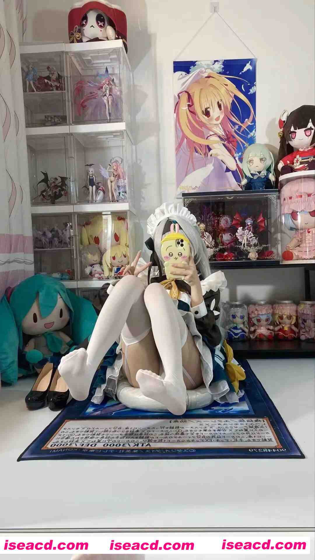 图片[1]-[COSPLAY/带视频] 白栎Shirly – 崩坏：星穹铁道 流萤女仆 [66P 8V] [1G]-嘤嘤怪之家