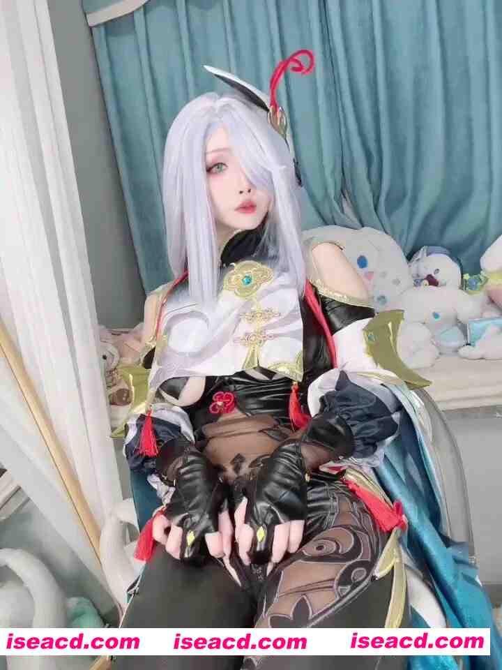 图片[1]-[COS/视频/步兵] 推特福利姬：Maniacccccc 原神申鹤COS视频步兵版 [6.8G]-嘤嘤怪之家