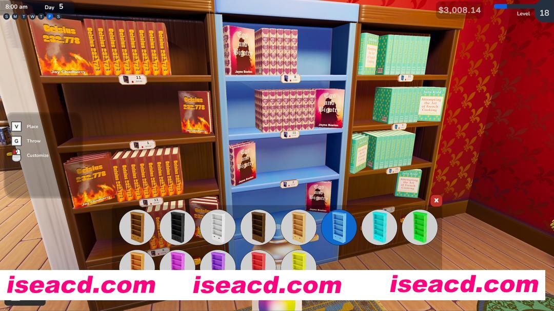 图片[6]-[模拟SLG/中文/3D] 书店模拟器/Bookshop Simulator Build.20457903 官方中文版 [2.7G/新作]-嘤嘤怪之家