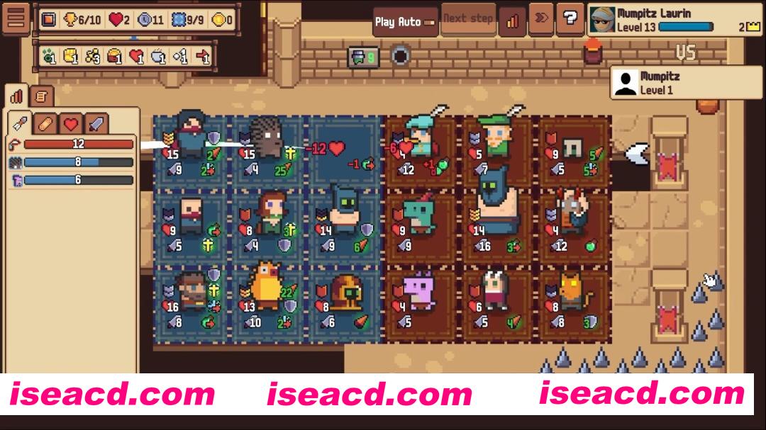 图片[1]-[策略战棋SLG/中文/2D] 自走骑士团/Tiny Auto Knights v1.2.1 官方中文版 [300M/新作]-嘤嘤怪之家