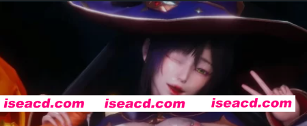 图片[1]-[MMD/步兵] Elarbaby 11月2作品：原神 万圣节欲魔女莫娜  [1V] [200M/CV]-嘤嘤怪之家