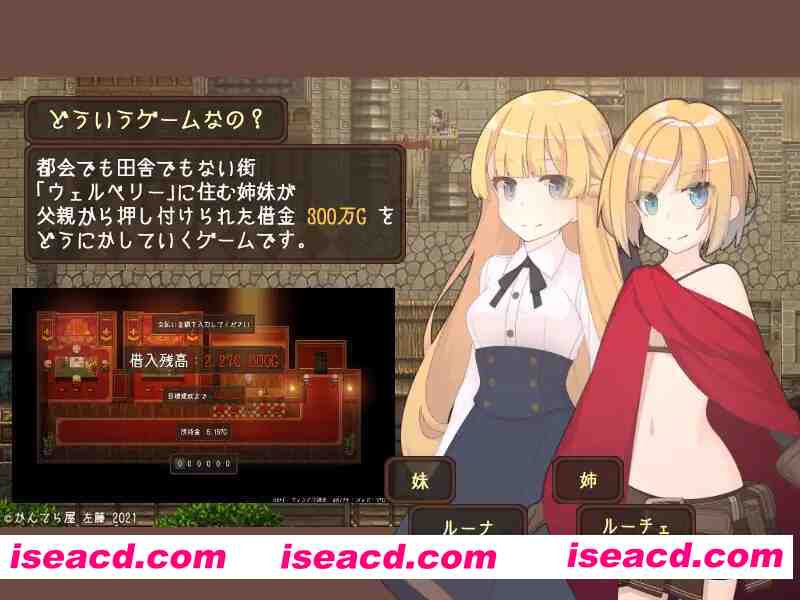 图片[2]-【日系RPG/汉化/露出/PC】韦尔伯里姐妹 ウェルベリーの姉妹 v1.1.1 Mtool汉化【1.49G】-嘤嘤怪之家