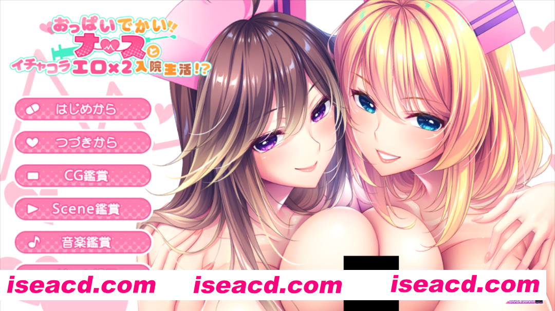 【日系拔作ADV/汉化/后宫/大馒头/辣妹/PC】[竹子社]与爆RU护士调情的色色住院生活 おっぱいでかいナースとイチャコラエロ×2入院生活！？AI汉化版+全CG存档【3.82G/CV】