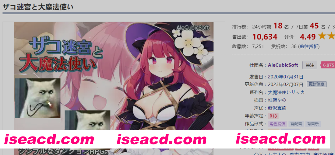 图片[2]-[日式RPG/中文/步兵]  大魔法师立花 1+2 ダンジョンの盗賊と大魔法使い 1+2 官方中文步兵版  [400M/更新]-嘤嘤怪之家