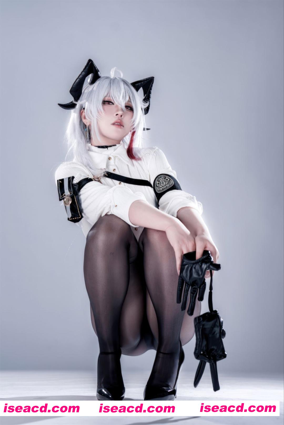 图片[3]-[COSPLAY] 半半子 – 鸣潮 赞妮 [57P] [300M]-嘤嘤怪之家