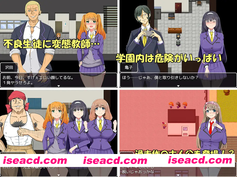 [PC-RPG] [日式RPG/汉化] JK三女郎的H活动记录 ～学校怪谈竟是黄段子！？～ JK3人娘のエッチな活動記録 ～学校の怪談は猥談!?～ 精翻汉化版 [PC+安卓1.80G…