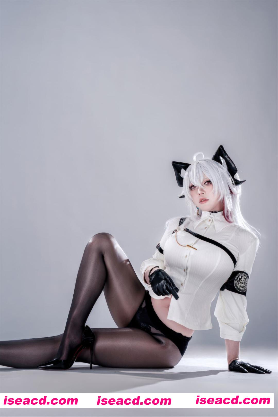 图片[4]-[COSPLAY] 半半子 – 鸣潮 赞妮 [57P] [300M]-嘤嘤怪之家