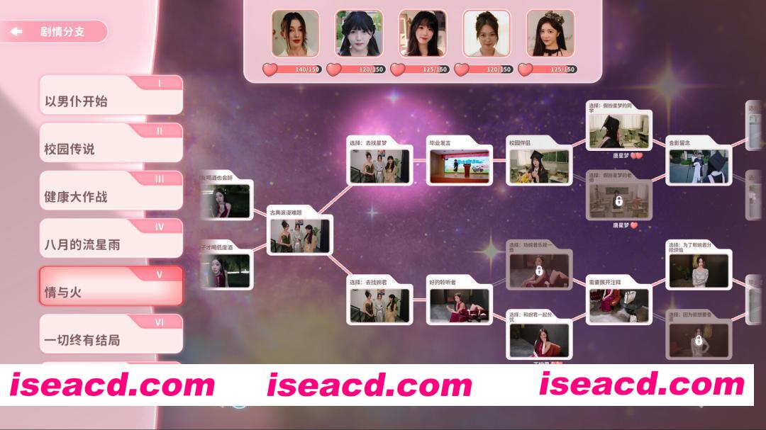 图片[1]-[互动SLG/中文/真人全动态] 女神的贴身男仆/Service of Five Graces Build.21828100 官方中文版 [39G/中文配音]-嘤嘤怪之家