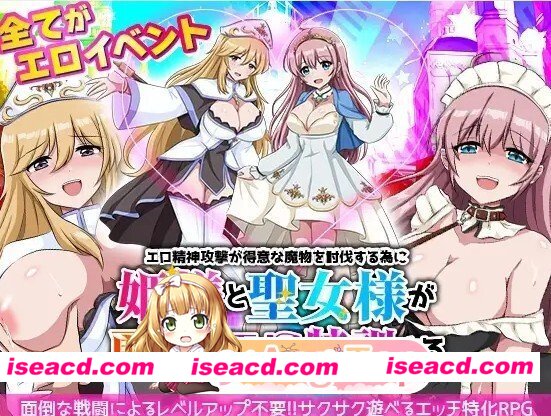 [日式/RPG/新作] エロ精神攻撃が得意な魔物を討伐する為に姫様と聖女様が勇者にエロ特訓すると言っています！！ 机翻版 [340M]