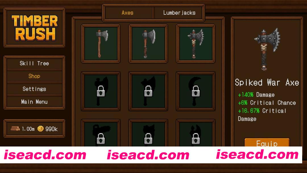 图片[3]-[休闲游戏/中文/2D] 伐木狂潮/Timber Rush v1.0.5 官方中文版 [200M/新作]-嘤嘤怪之家