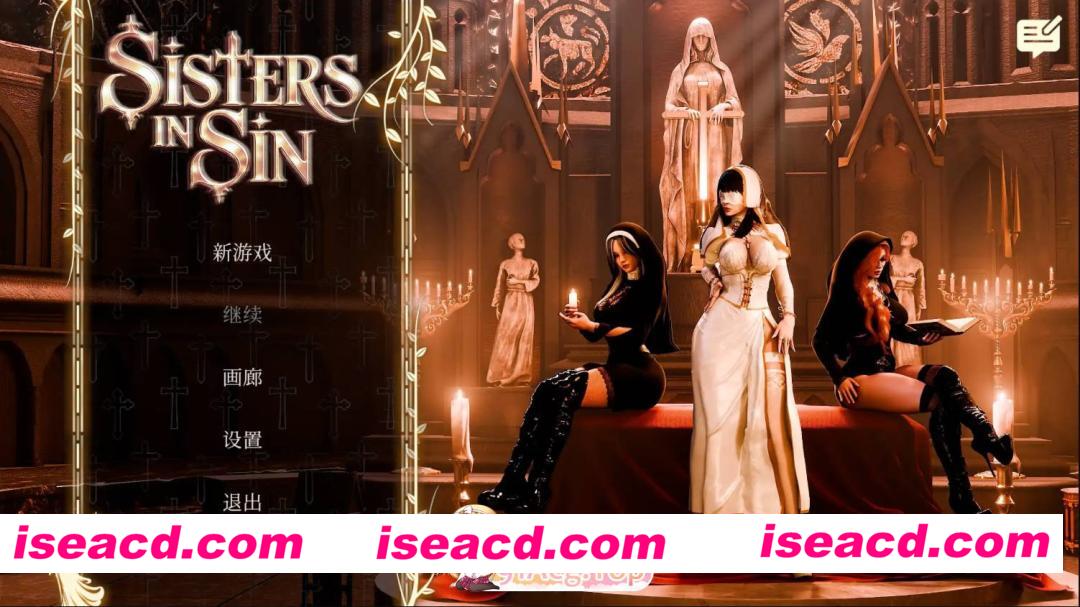 [欧美SLG/官方中文/无码]罪恶修女 SISTERS IN SIN 1.0 官方中文[3G]