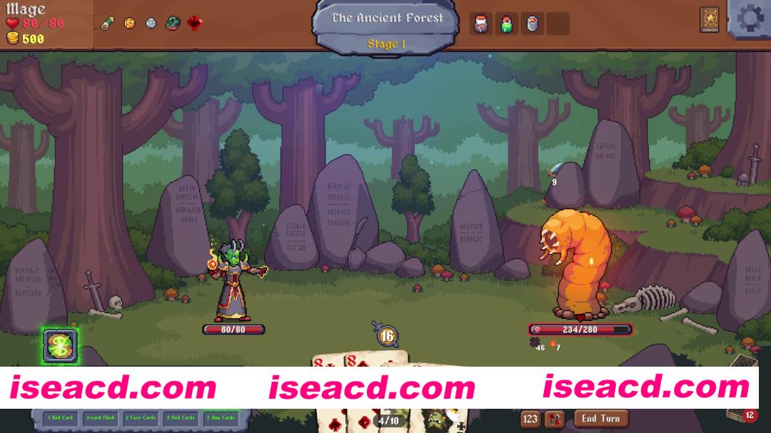 图片[1]-[卡牌RPG/中文/像素风] 法牌英雄/Heroes of Magic & Cards Build.22573595 官方中文版 [1.8G/新作]-嘤嘤怪之家