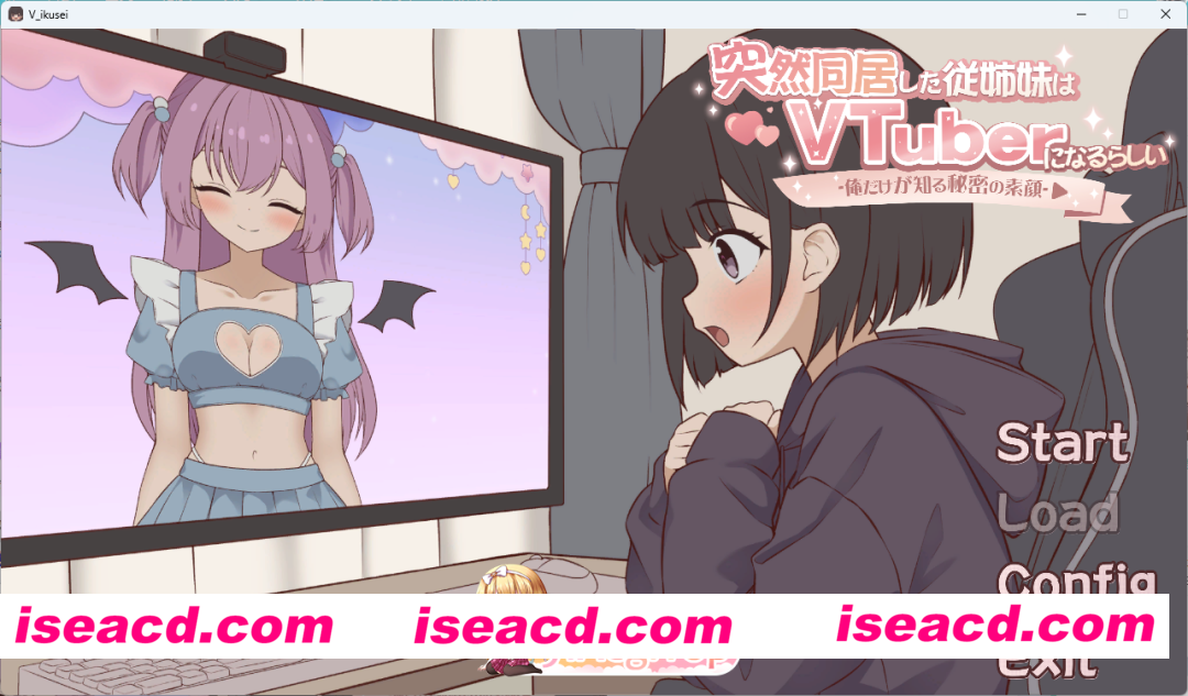 [SLG/动态] 突然同居的表妹似乎要当VTuber—只有我知道的秘密素颜—正式版 [新作] [FM/6.4G/百度]