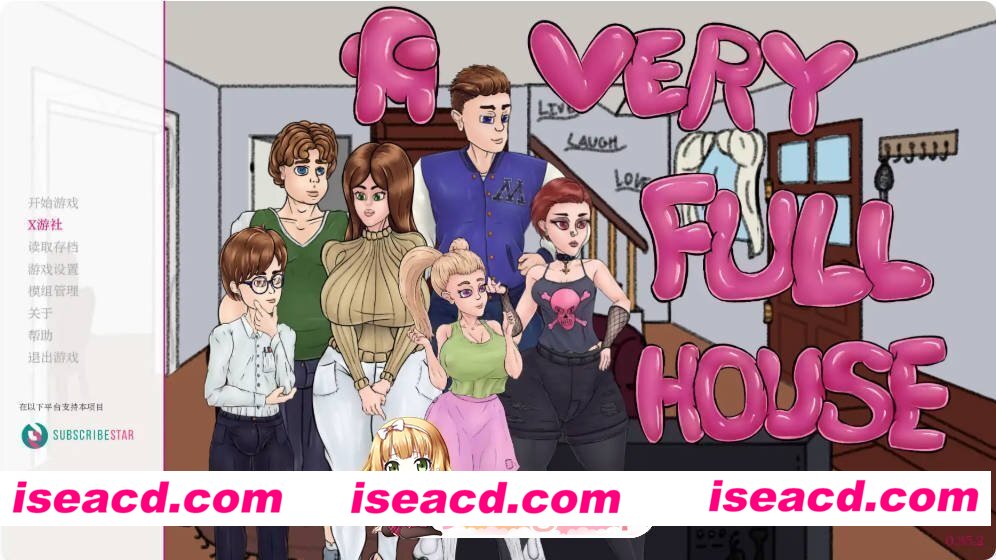 [欧美SLG/AI汉化/乱伦]满堂欢  A Very Full House 0.39.2 AI汉化版[FM/百度/微云][PC+安卓/700M/更新]