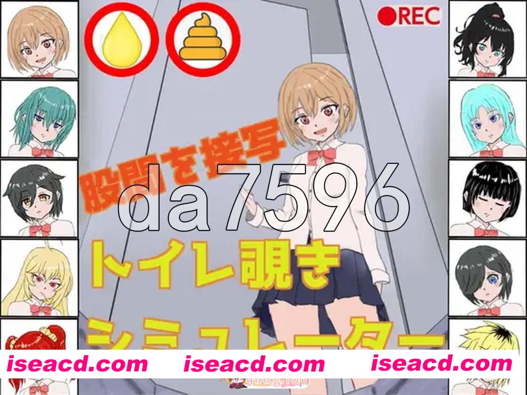 [日式/SLG/新作] 厕所偷窥模拟器 トイレ覗きシミュレーター 生肉版 [170M]