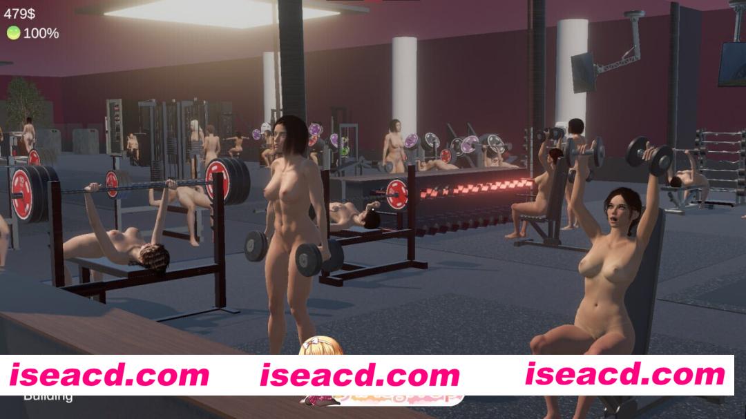 [SLG/3D/动态/新作] Hot Girls Gym – Nudist Gym Manager 动态官中步兵版 [3.81G]