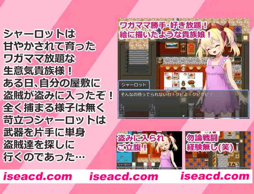 图片[1]-【日系RPG/捆绑】傲娇贵族千金夏洛特 生意気貴族娘シャーロット1.0 内嵌AI汉化[PC+安卓]+作弊码-嘤嘤怪之家