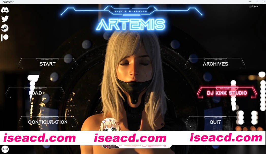 [欧美SLG/AI汉化/3D] 阿提米丝  Artemis v0.7 AI汉化版[FM/百度/微云][4G/更新]