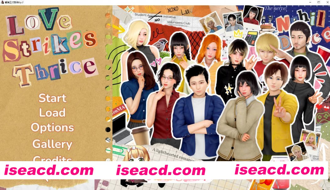 [亚洲SLG/AI汉化/3D]爱情三次降临 Love Strikes Thrice  Ep.2 AI汉化版[FM/百度/微云][PC+安卓/3G/更新]