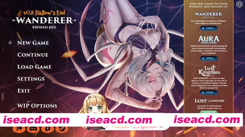 [SLG/动态]异世界浪子 床榻春宫 流浪者：破碎之床 Wanderer: Broken Bed 1.0 steam官中步兵[2.5G][PC+安卓盖世][百度]