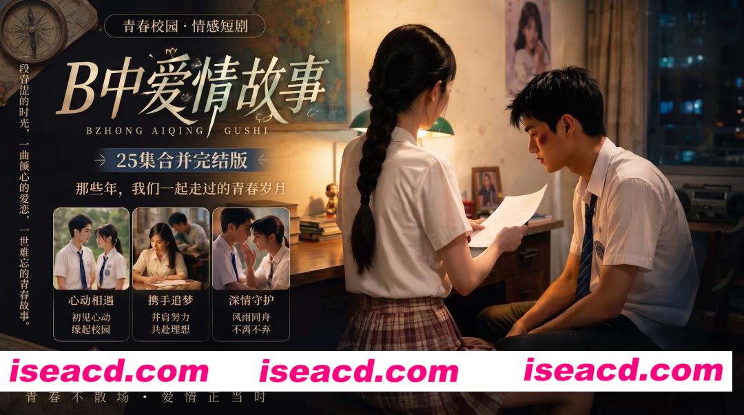 图片[1]-【AI短剧/真人/NTR/合集】高三爱情故事（B中爱情故事）EP1-41 原档无水印 包含IF线全集【15.3G/CV】-嘤嘤怪之家
