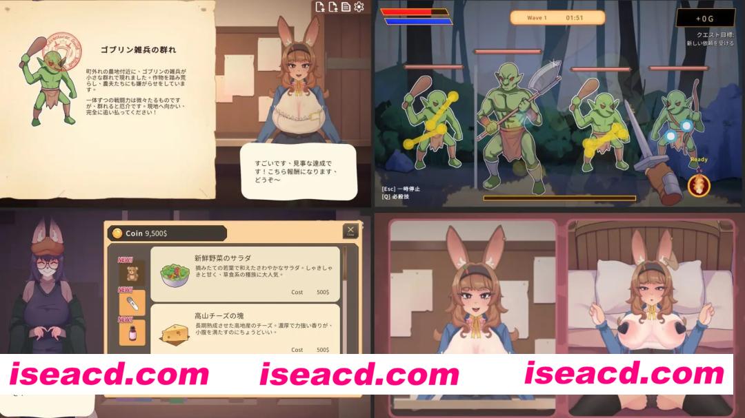 图片[7]-[互动SLG/抚摸触摸/Live2D动态] 公会柜台的兔女郎小姐正在为业绩指标而发愁 ギルド受付のバニーさんはノルマに悩んでいる 官中步兵版+存档 [1.20G]-嘤嘤怪之家