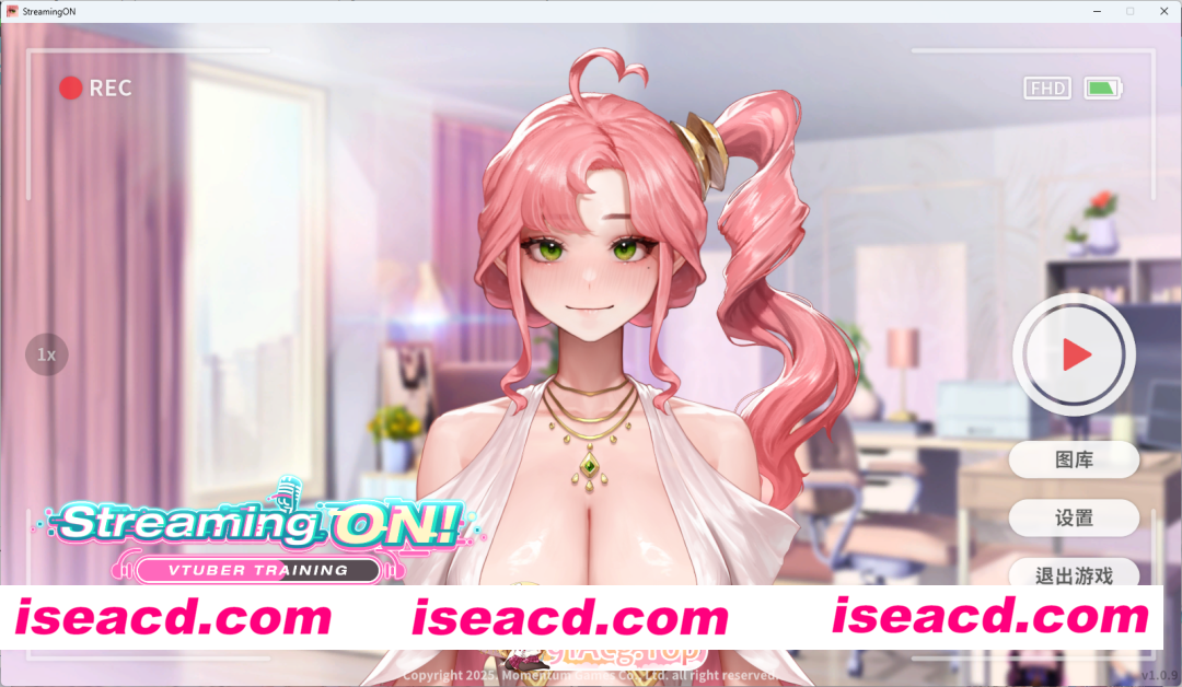 [养成互动SLG/中文/动态] Streaming ON! VTuber Training V1.0.9 官方中文步兵版+存档 [更新] [FM/790M/百度]